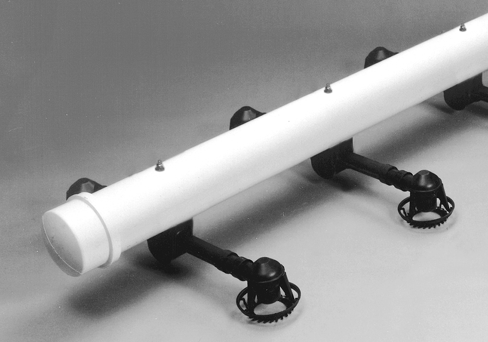Counterflow Distribution Assembly