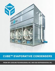 Cube Evaporative Condenser Brochure – Food, Beverage, Cold Storage Applications