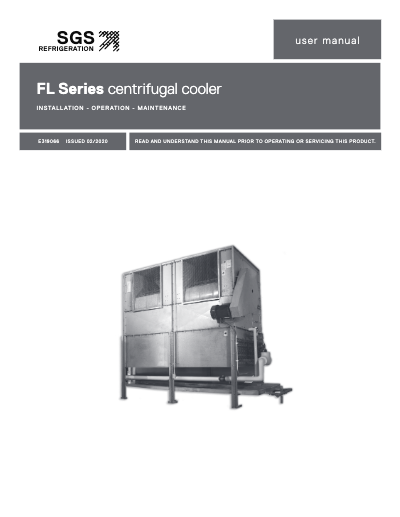 SGS FL Series IOM User Manual