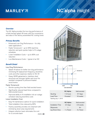 Marley Insight – NC Alpha Cooling Tower