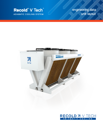 V Tech Adiabatic Fluid Cooler Layout Manual