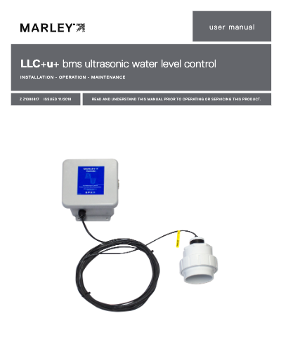 LLC+u bms ultrasonic water level control User Manual