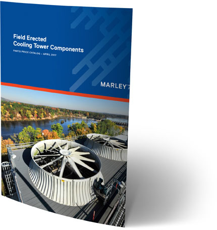 Cooling tower parts price catalog