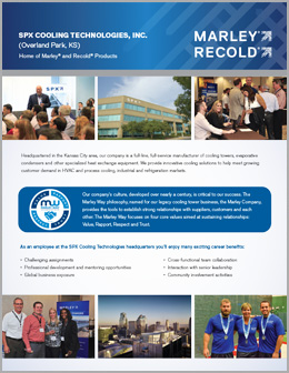 SPX Marley Recuitment